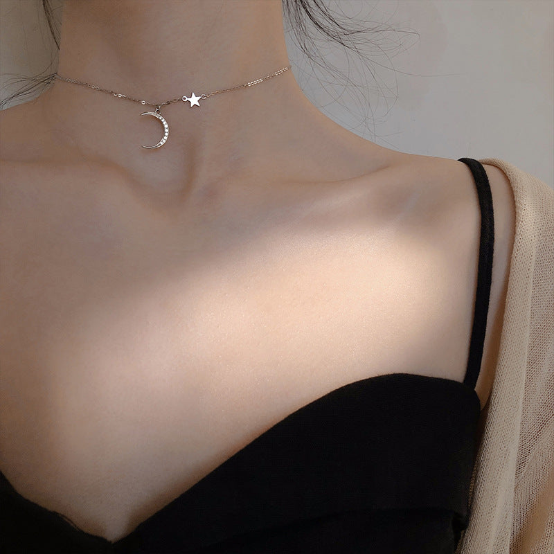 Moon Star Necklace