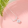 Flower Clavicle Necklace S925 Sterling Silver Necklace