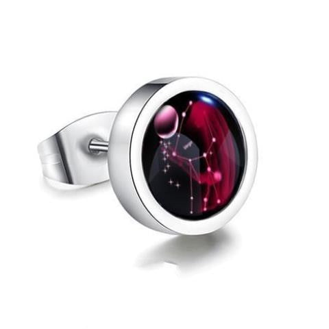 Twelve Constellation Luminous Earrings