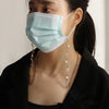 Colorful Diamond Chain Butterfly Mask Chain