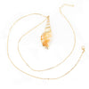 Conch shell necklace