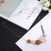 Fashion Party Necklace Women's Simple Resin Necklace