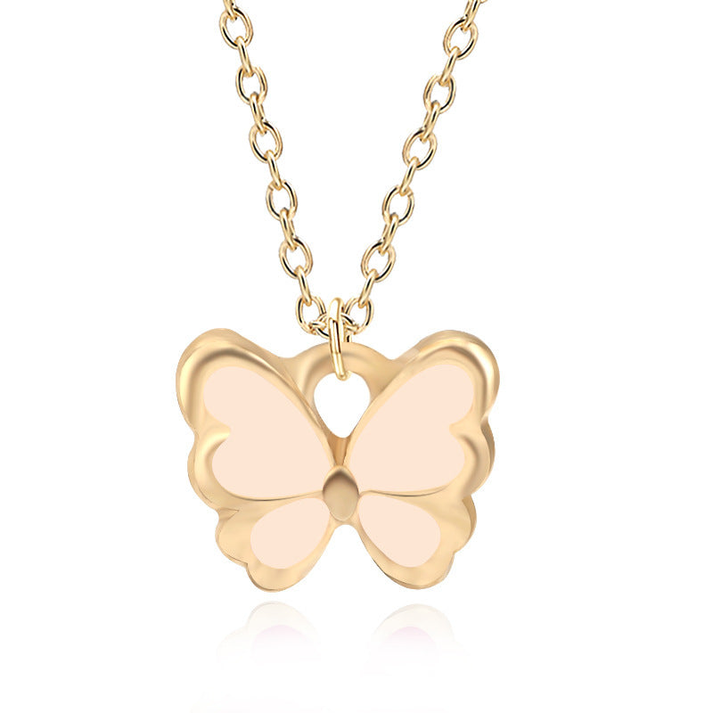 Delicate butterfly necklace