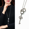 New necklace pearl swan sweater chain