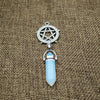 Pentagram pendant necklace