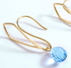 Crystal earrings earrings