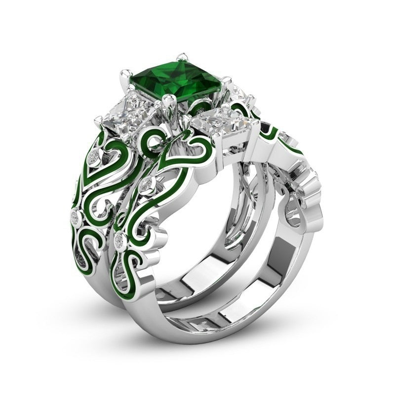 Zircon Engagement Ladies Fashion Ring