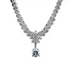 Mosang Diamond Luxury Pendant Necklace Female
