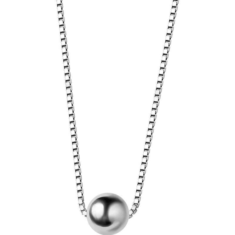 Round ball neck chain clavicle chain