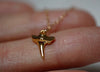 Refined fashion Gold Shark Tooth Necklace, Gold Dainty Necklace For Women Sexy Charm Necklace