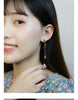 Long pierced earrings