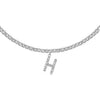 Europe And America Creative Decorative Diamond Letters Necklace Fashion Jewelry