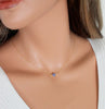 Blue eye necklace