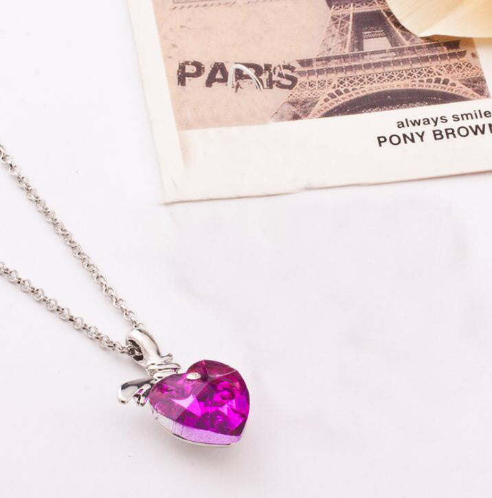 Crystal Necklace - Wholehearted Heart of the Sea Necklace