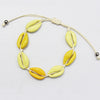 Ocean wind color alloy beach shell bracelet