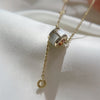 Opal Small Waist Necklace Necklace Beauty Clavicle Chain