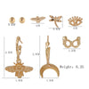 Insect Hoop Earrings Jewelry