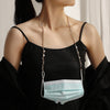 Colorful Diamond Chain Butterfly Mask Chain