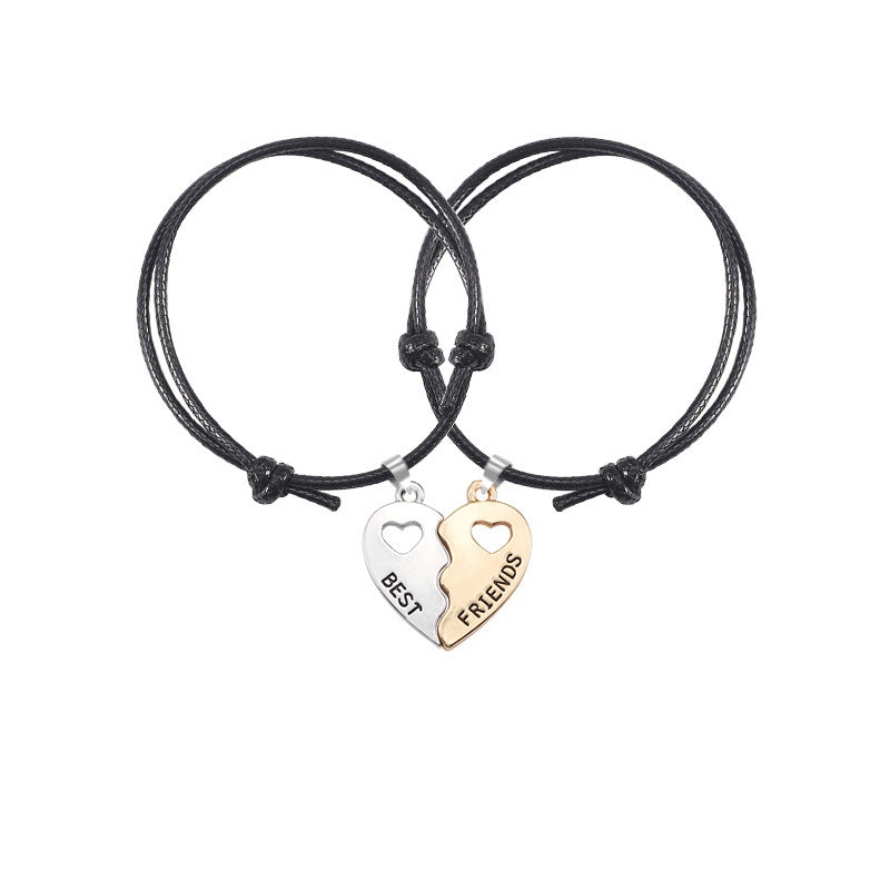 Personality Simple Alloy Bracelets For Men And Womencouple