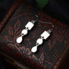 Lavender Amethyst Diamond Zircon Earrings