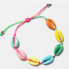 Ocean wind color alloy beach shell bracelet