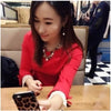 Pearl Crystal Necklace Exaggerated Clavicle Chain Necklace Women