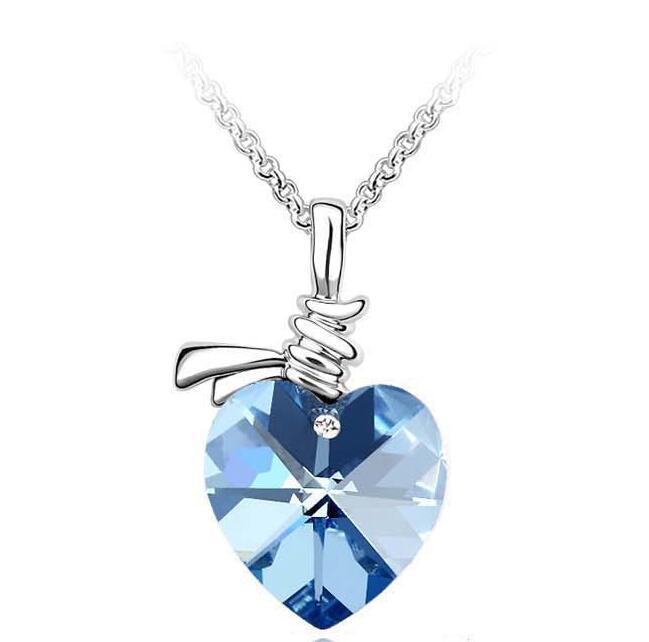 Crystal Necklace - Wholehearted Heart of the Sea Necklace