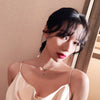 Scalloped Crystal Necklace