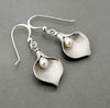 Fashion Women's Horseshoe Lotus Petal Earrings