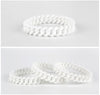 Camouflage mixed color hollow silicone bracelet