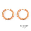 Classic Round Hoops Earrings