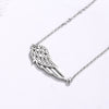 Sterling silver 925 angel wings bracelet women