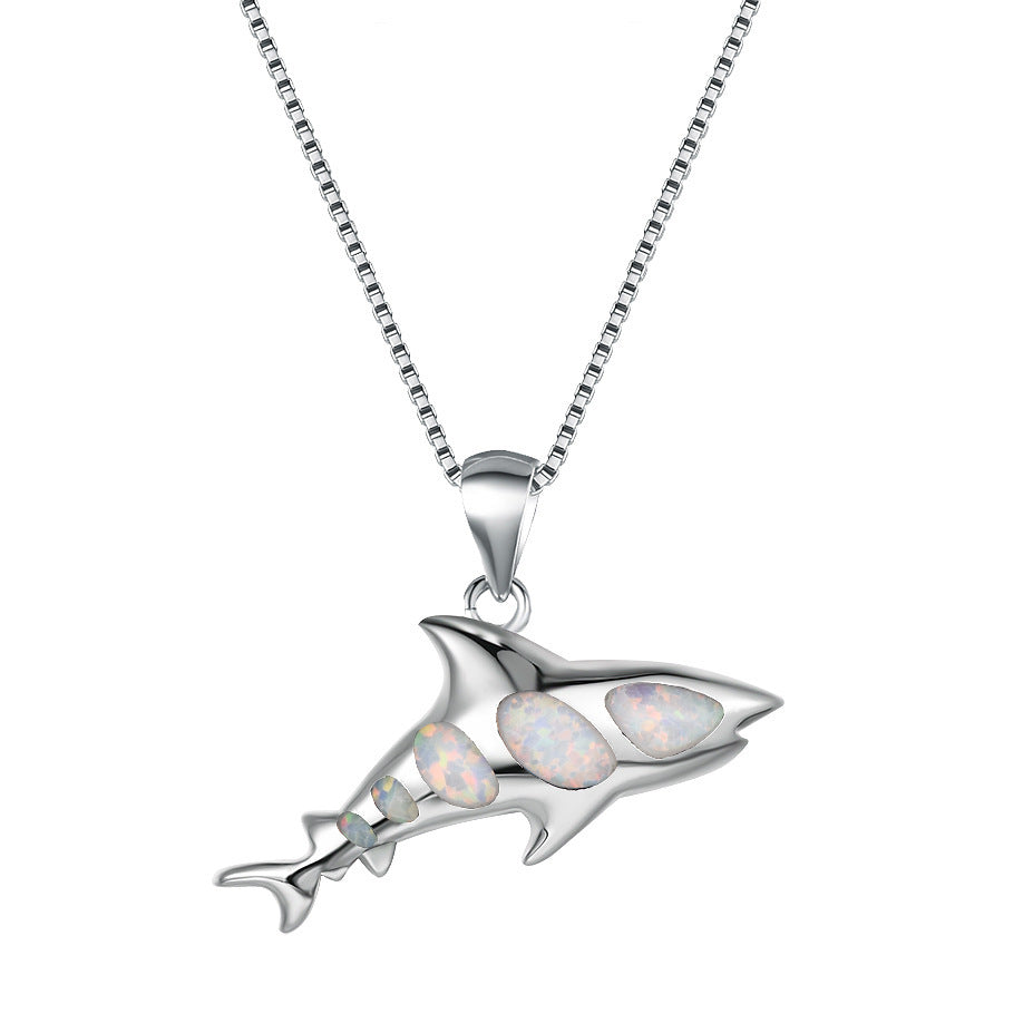 Ladies fish necklace