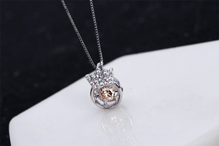 Beating heart necklace