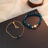 Korean Cold Wind Blue Crystal Bracelet Women