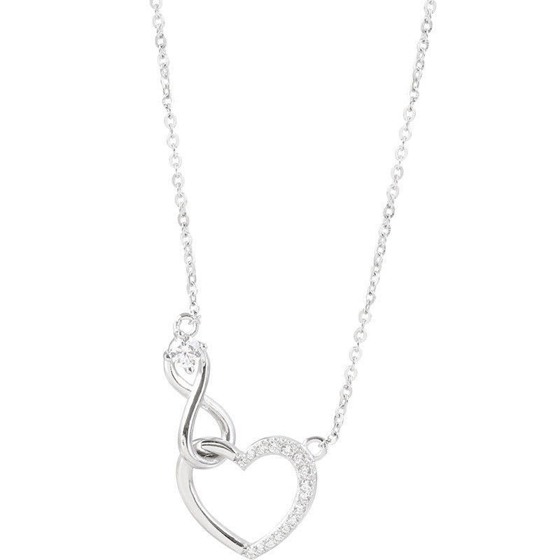 Women's Love Necklace Clavicle Chain