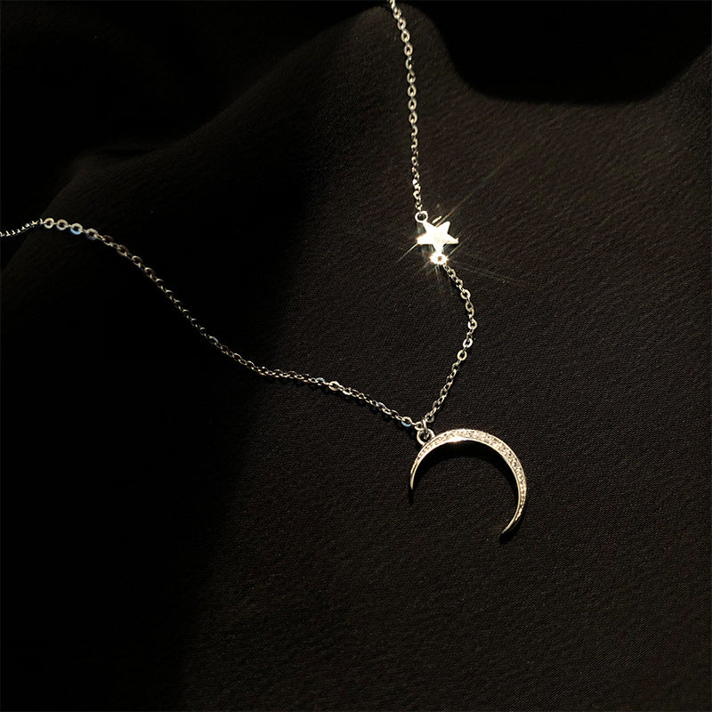 Moon Star Necklace