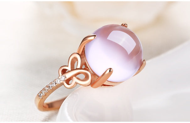 adjustable butterfly ring
