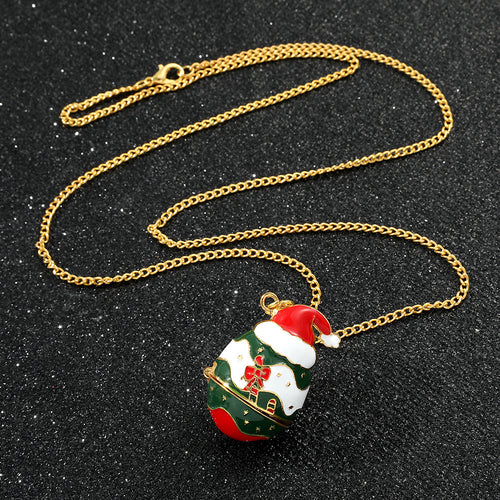 Necklace Colorful Egg Elderly Alloy Necklace