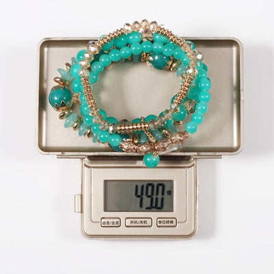 Alloy Tassel Multicolor Bracelet Color