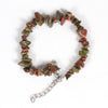 Cross-border Fashion Color Natural Stone Bracelet Multicolor Anklet