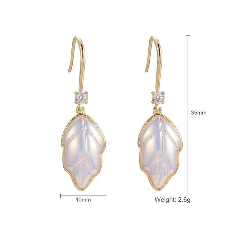 French Niche Retro Earrings Earrings Irregular Earrings