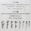 December Constellation Necklace Flower Name Necklace Customization