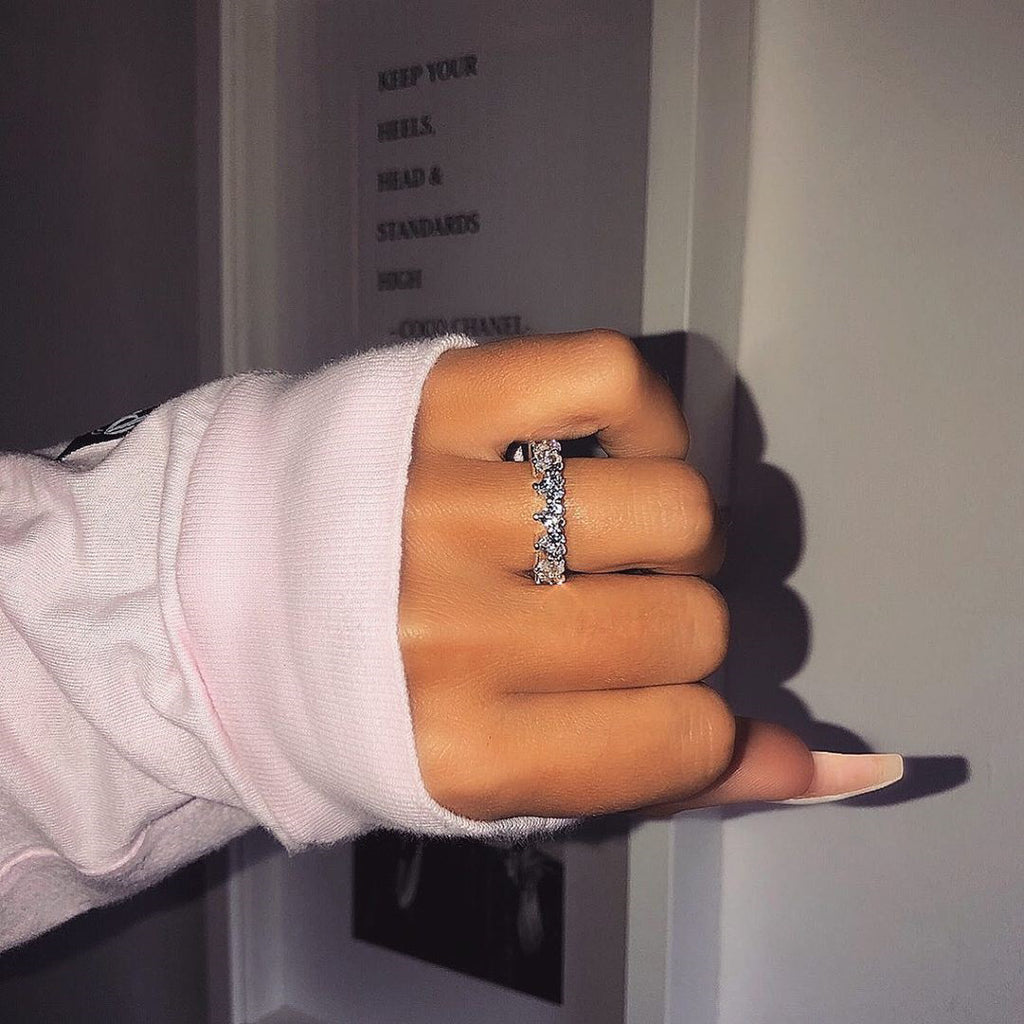 Zircon ring