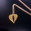Popular Necklace Vintage Wings Love Pendant Necklace