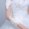 new shoulders Slim Qi wedding bride married slim wedding dress
