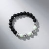 Black Volcanic Stone Bracelet Luminous Bead Bracelet