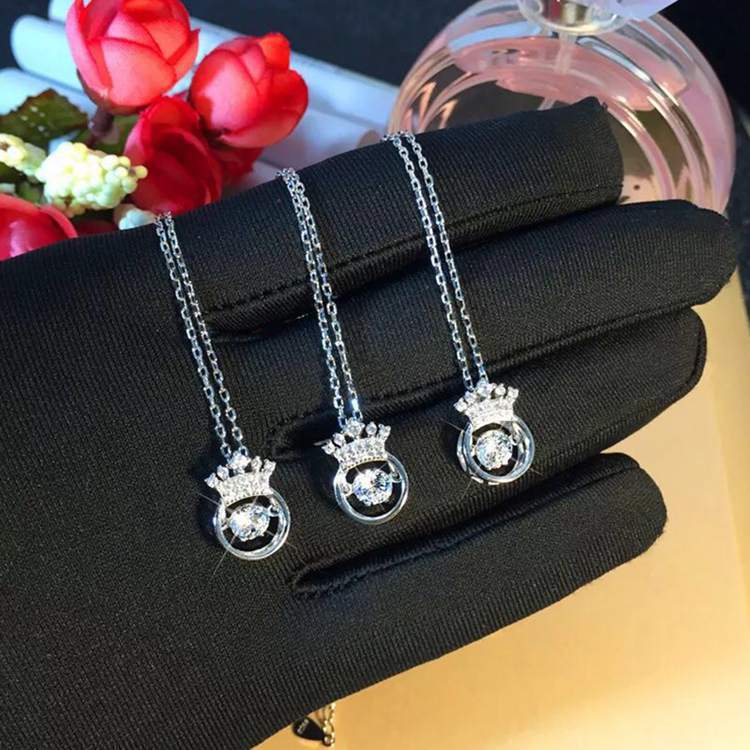 Beating heart necklace