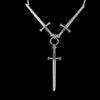 Three sword necklace