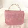 Rhinestone Rabbit Cute Girl Bag Pearl Portable Can Be Diagonal